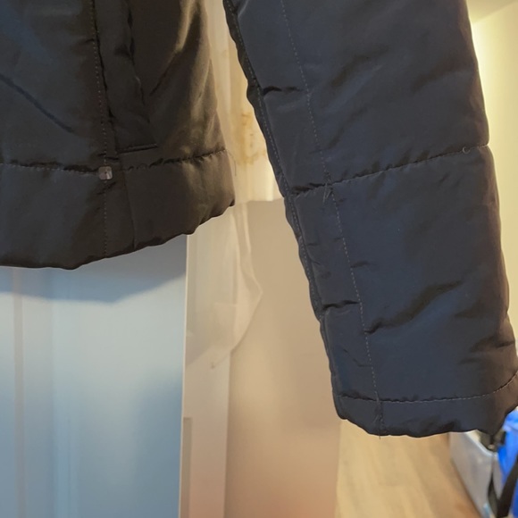 Iceberg brown down jacket with fur collar size 42 - Picture 3 of 7